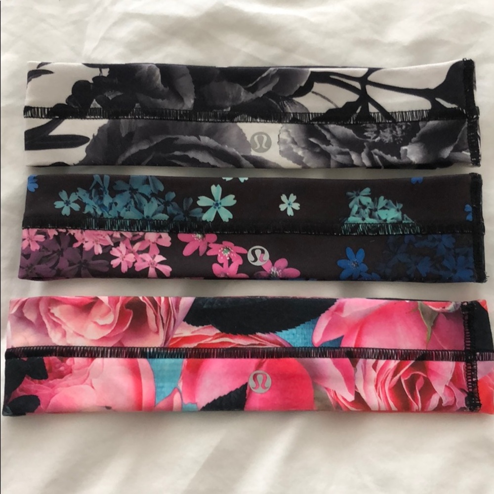 Lululemon headbands 3 pack patterns